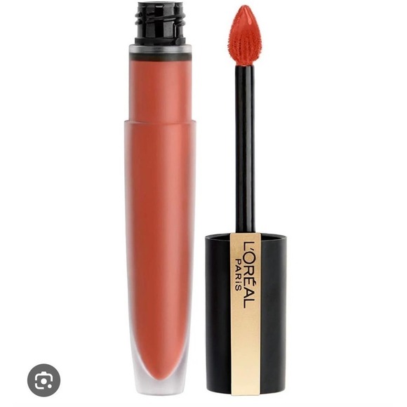 NEW Loreal color riche matte liquid lipstick lip stain 420 I Achieve orange fall - Picture 2 of 2